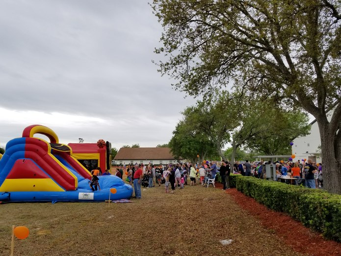 Daytona Beach Easter Helicopter Egg Drop